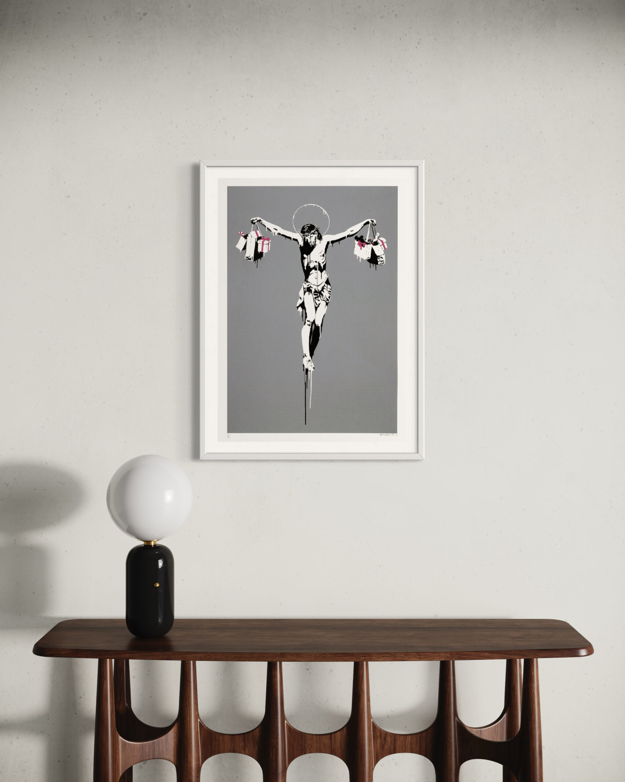 B Christ with Shopping Bags 5