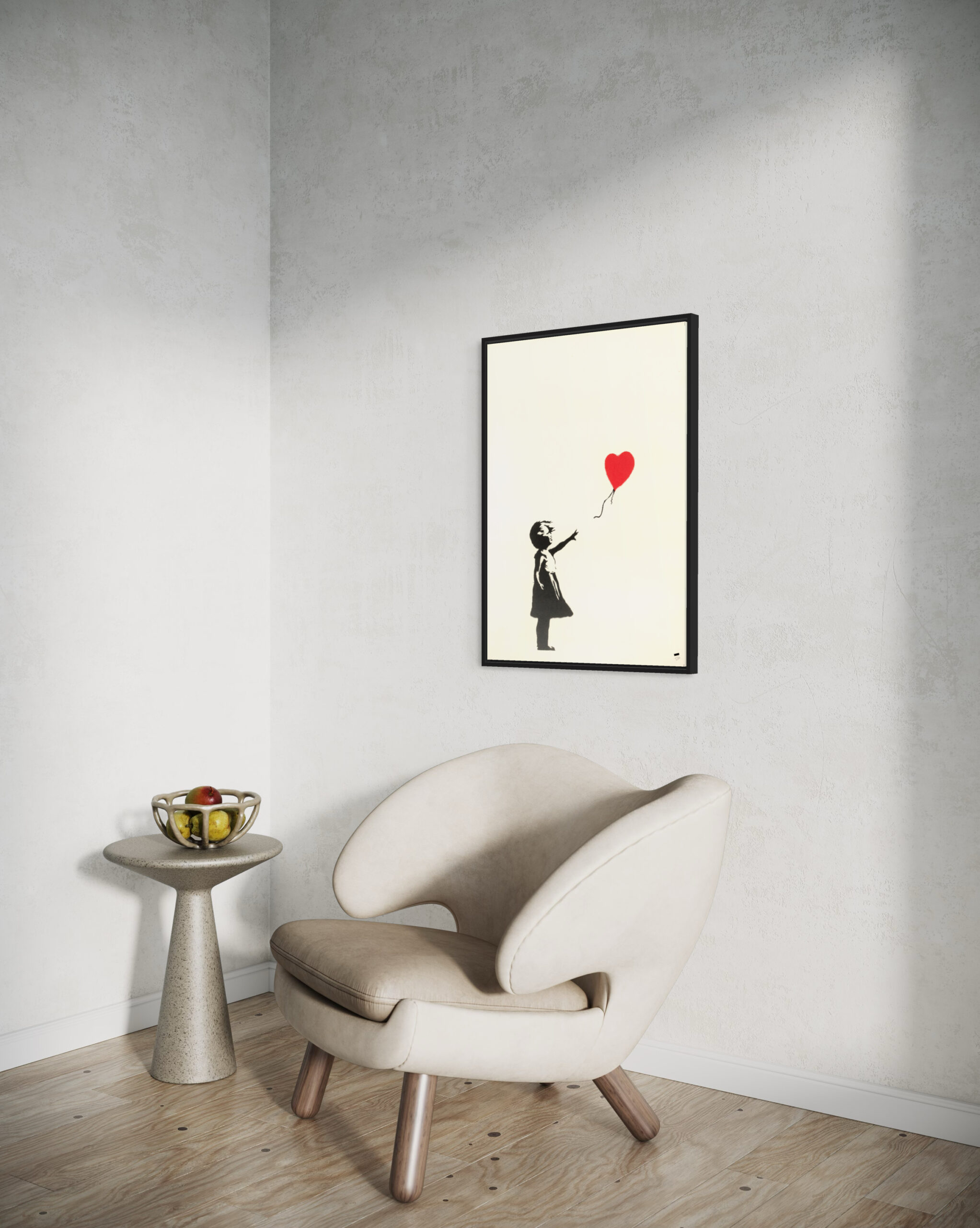 B Girl With Balloon (Unsigned) 2