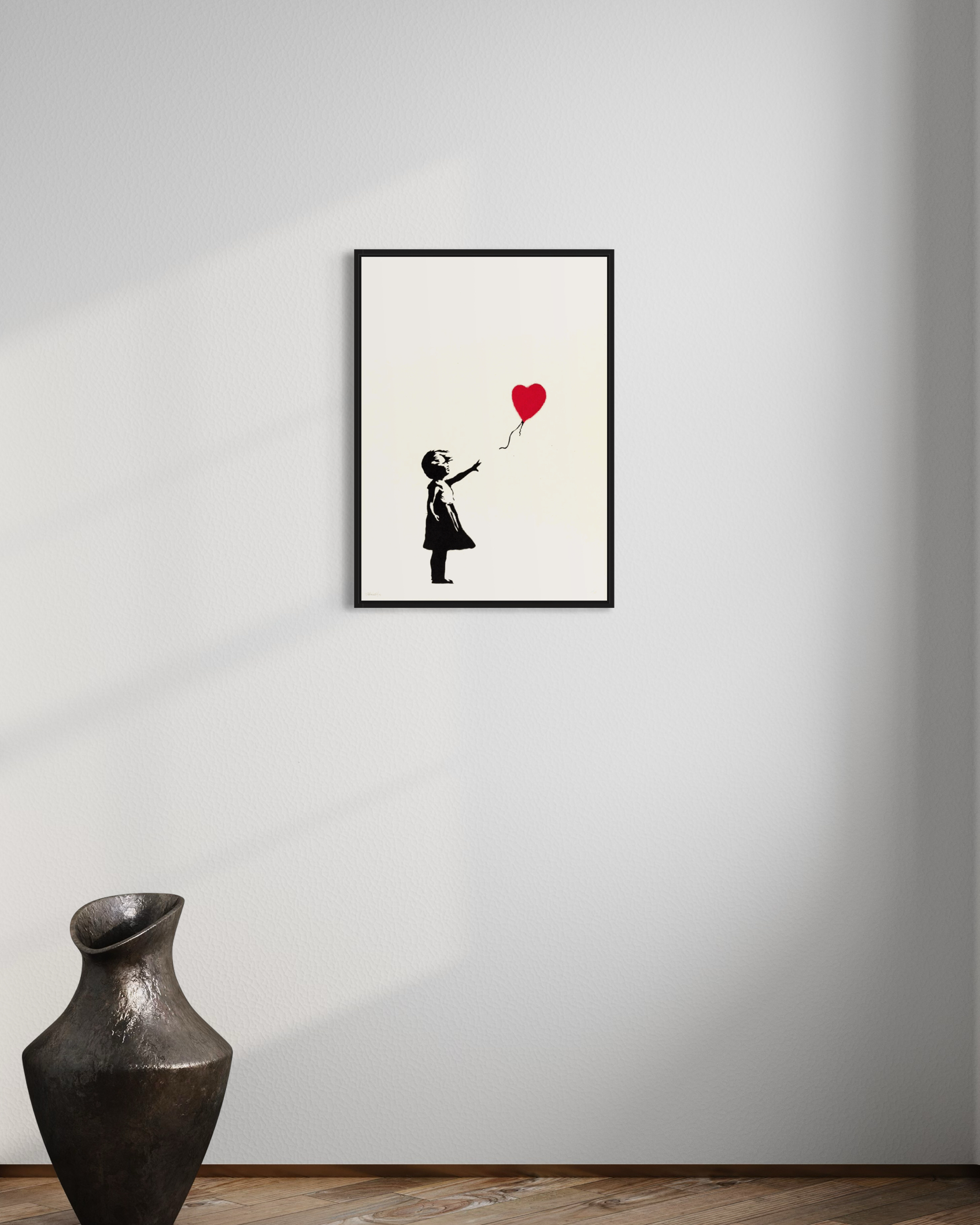 B Girl with Balloon (signed) 4