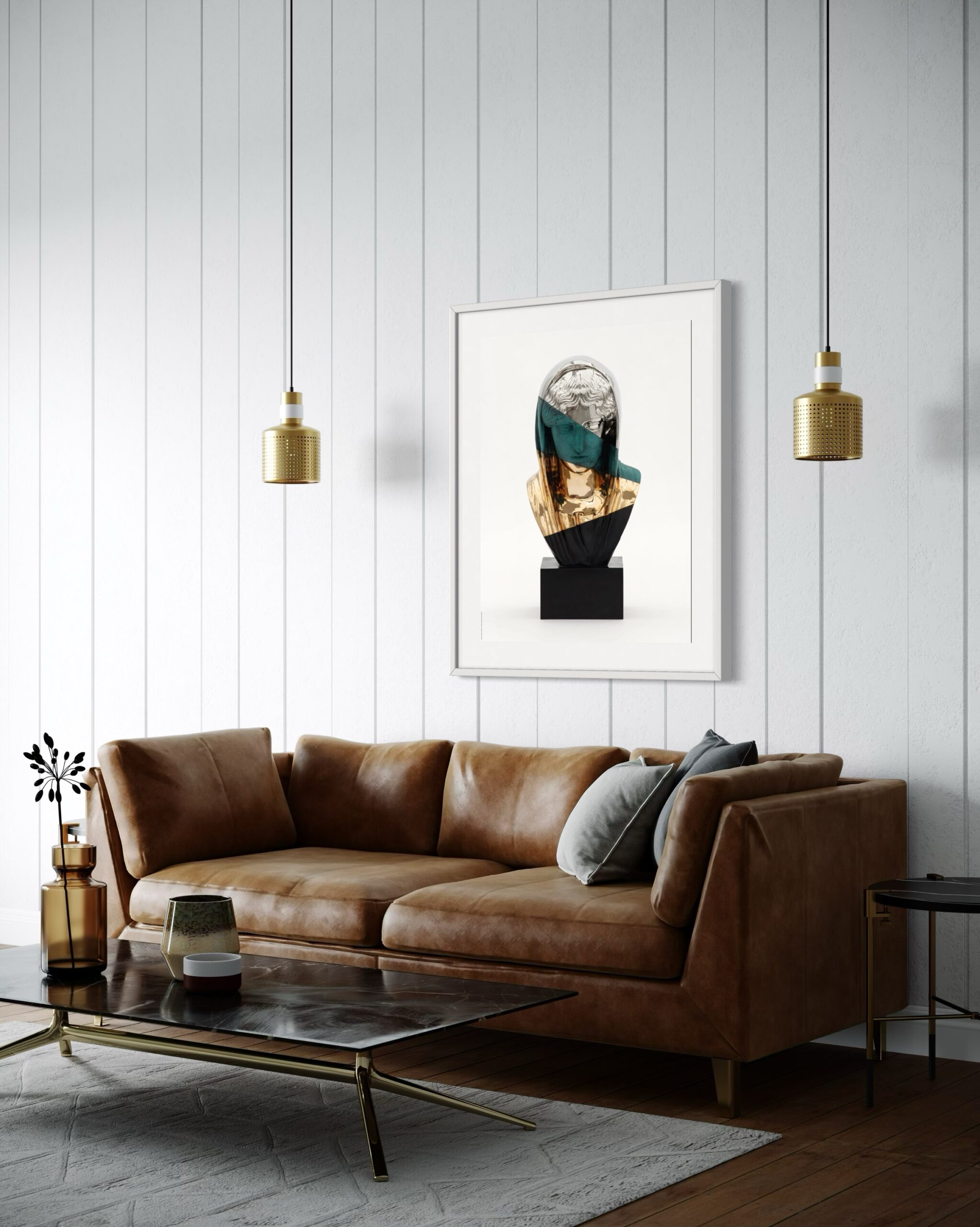 DA - Amalgamized Bust of Veiled Woman (Signed) - corrected - 2