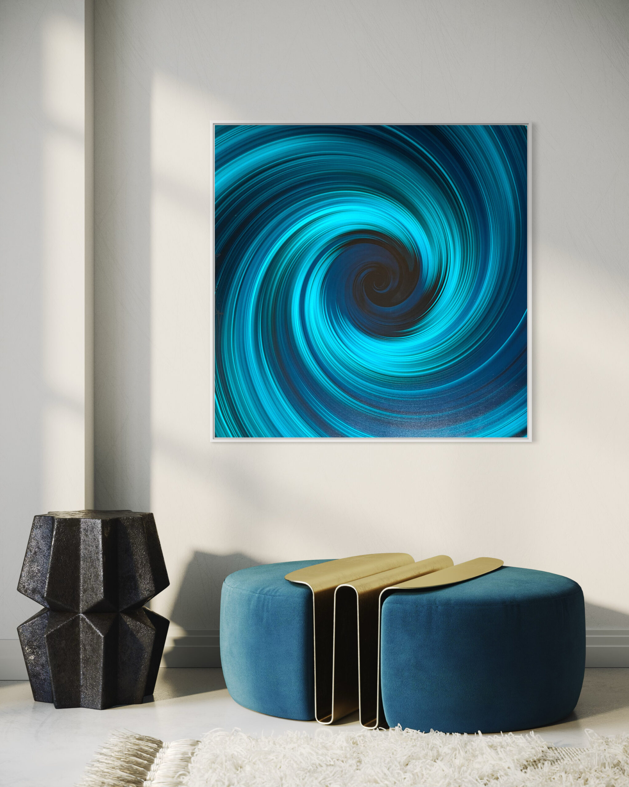 DH Beautiful, How Graceful, The Truest, Heartiest And Roughest Whirlwind Painting 1