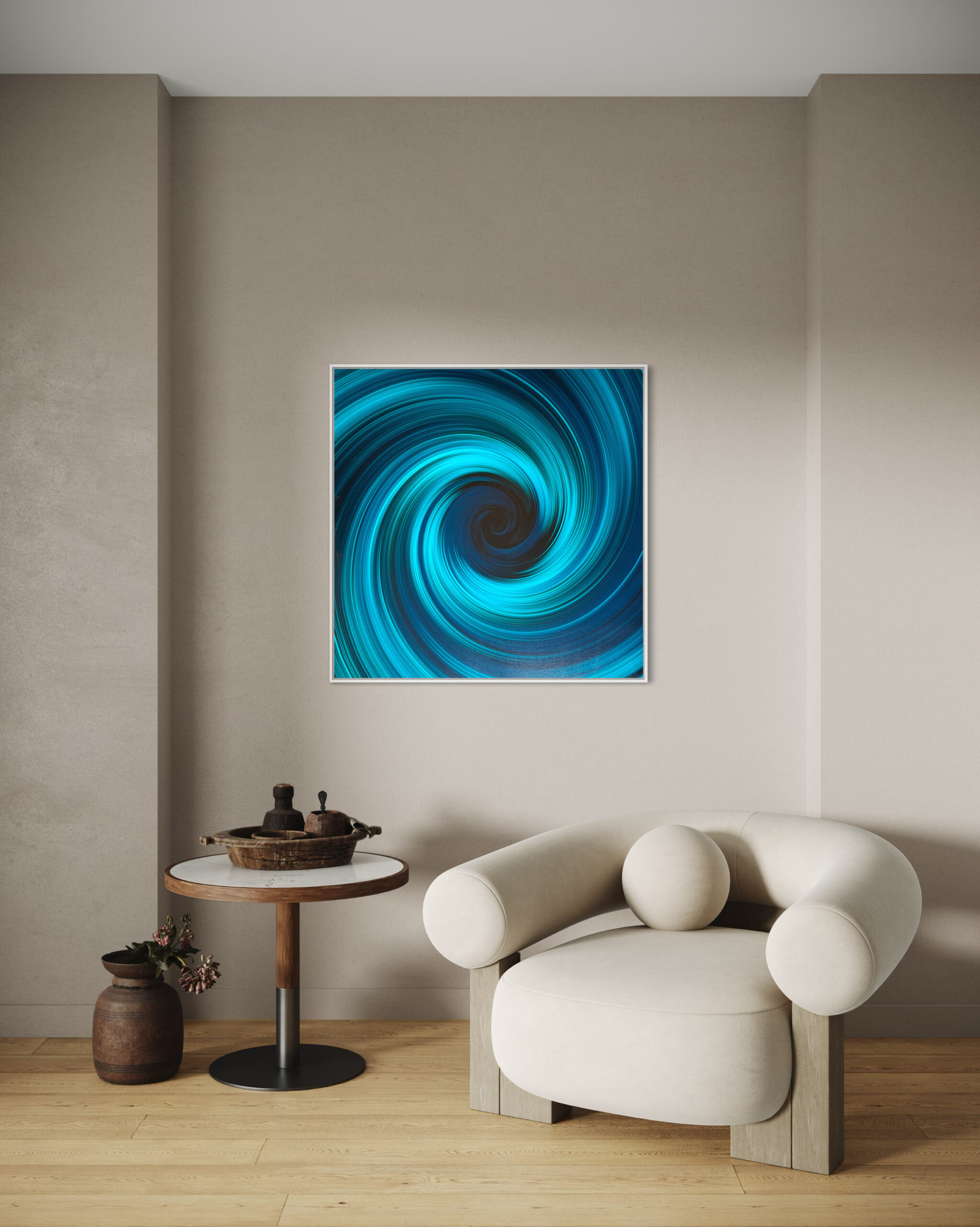 DH Beautiful, How Graceful, The Truest, Heartiest And Roughest Whirlwind Painting 2