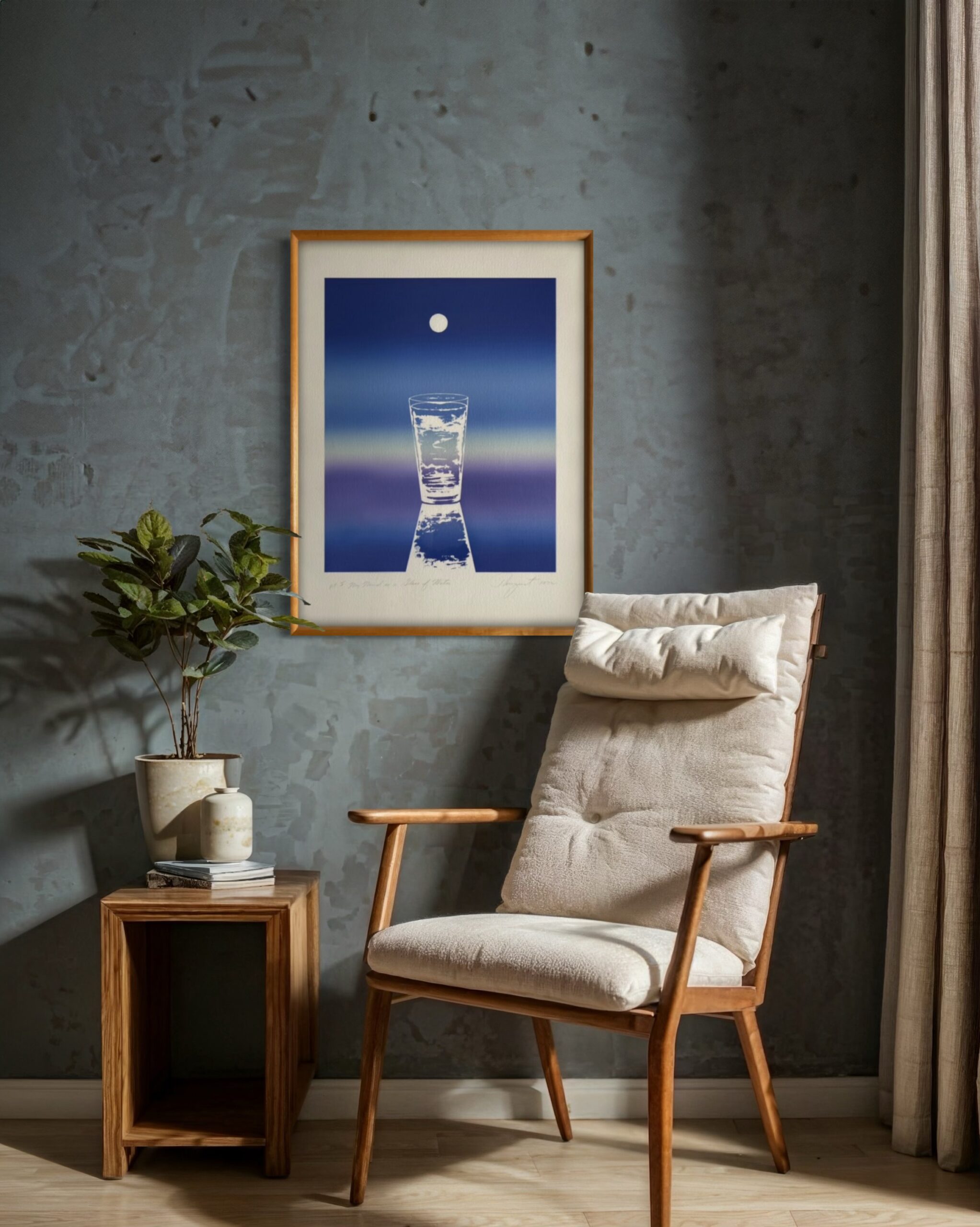 JR - My Mind Is a Glass of Water (Printers Proof) - 2