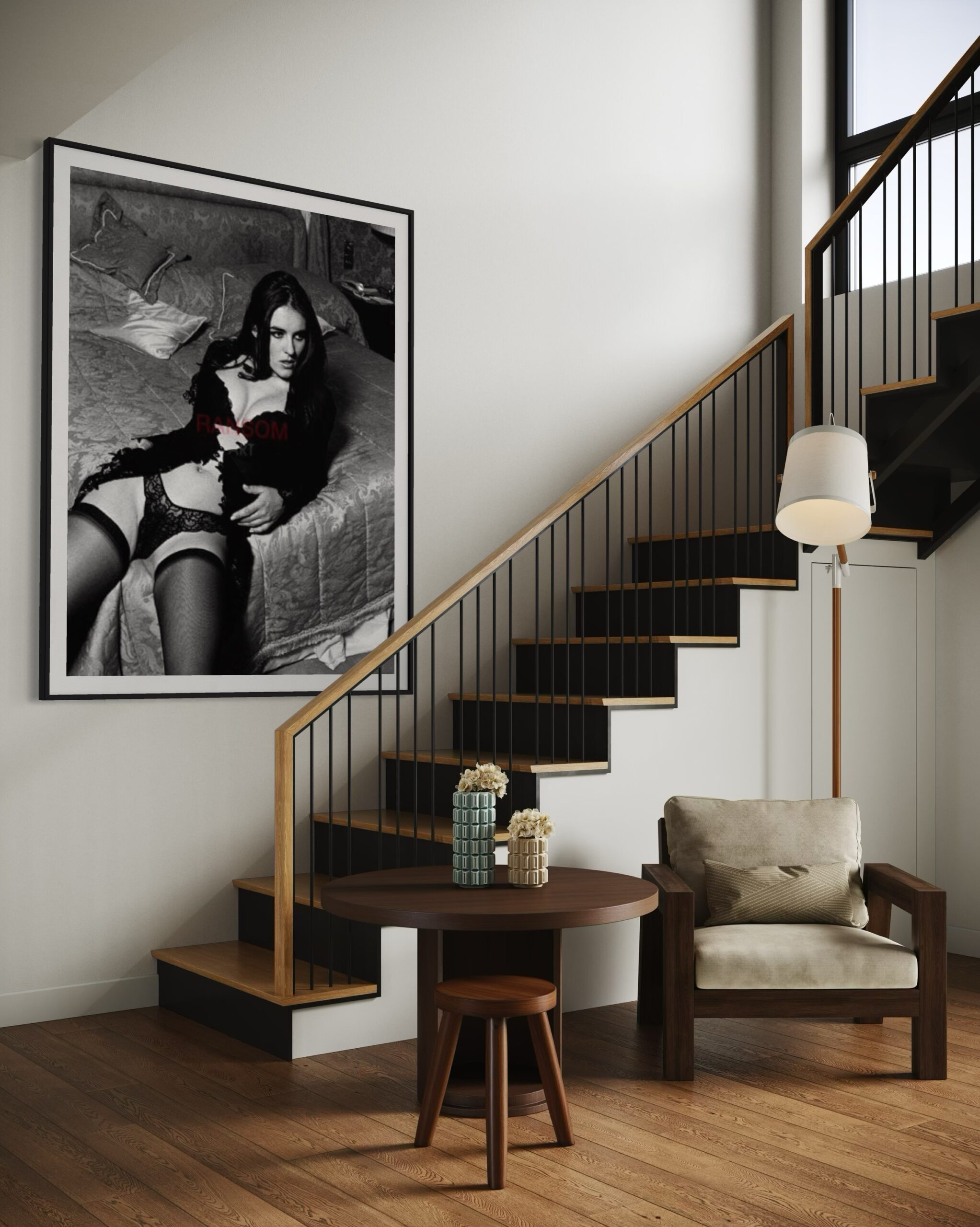 JS - Liz Hurley In Bed - 2