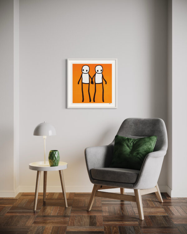 Holding Hands (Orange) - Image 3