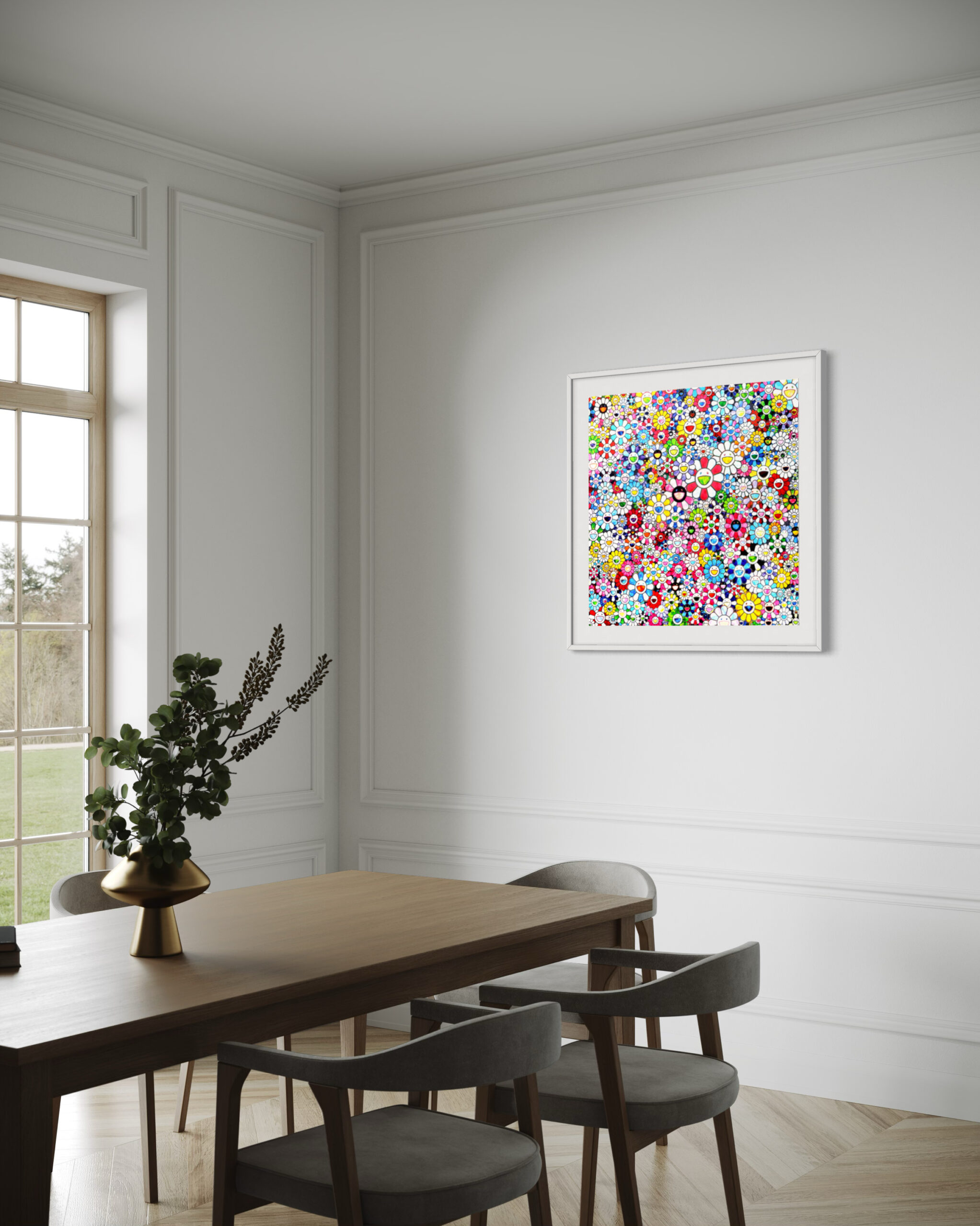 TM Flowers with Smiley Faces 1