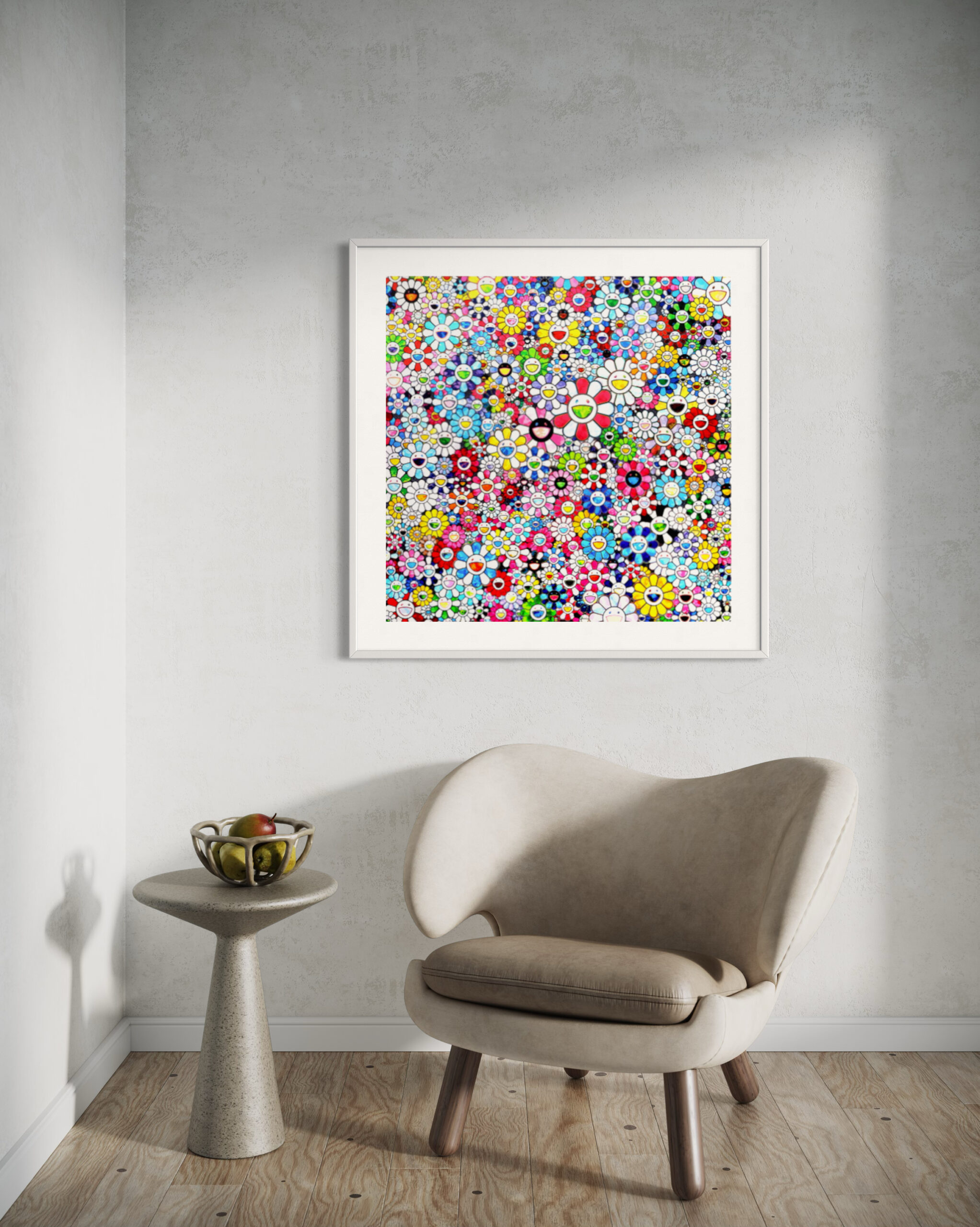 TM Flowers with Smiley Faces 4