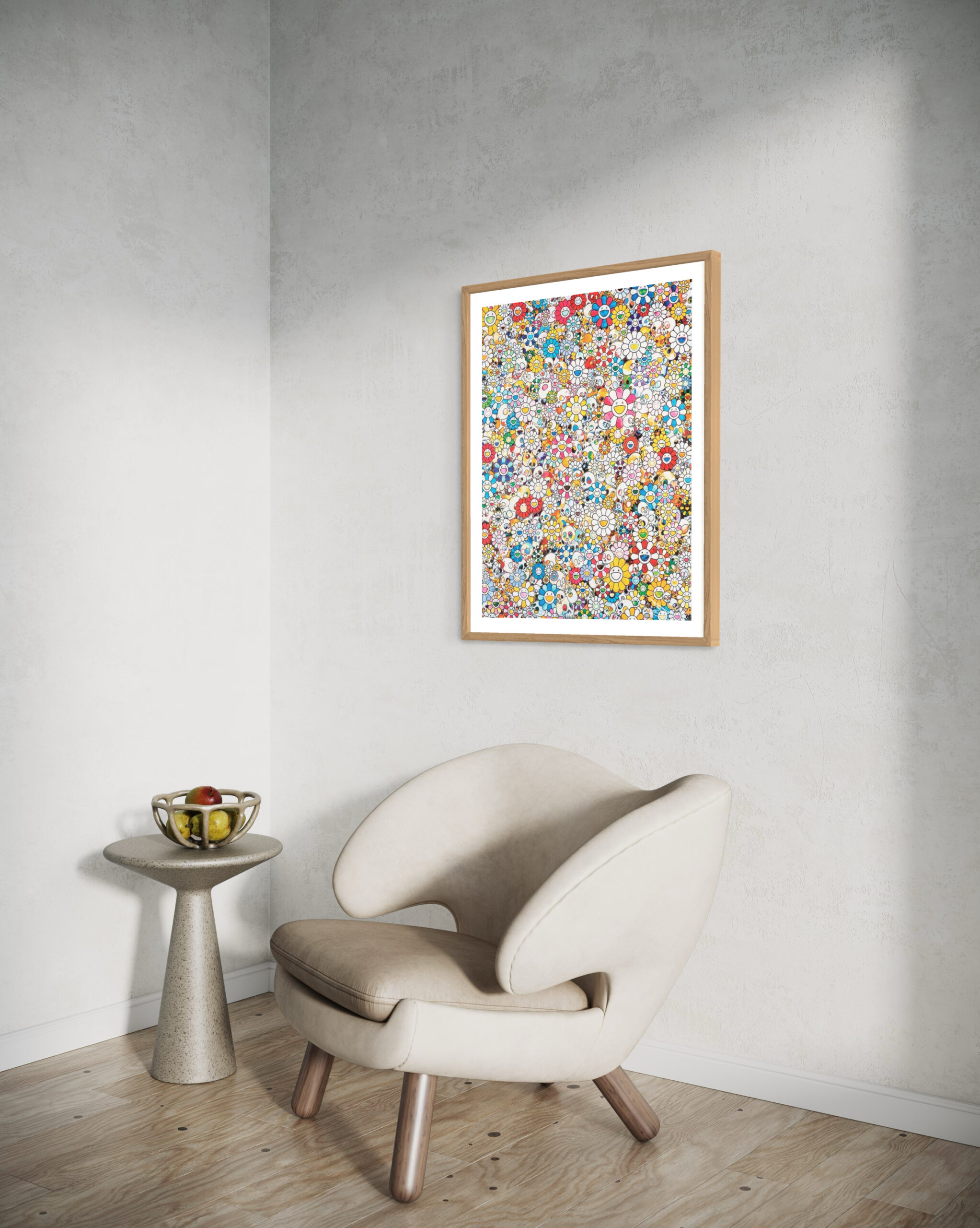 TM Skulls & Flowers Multicolour 1