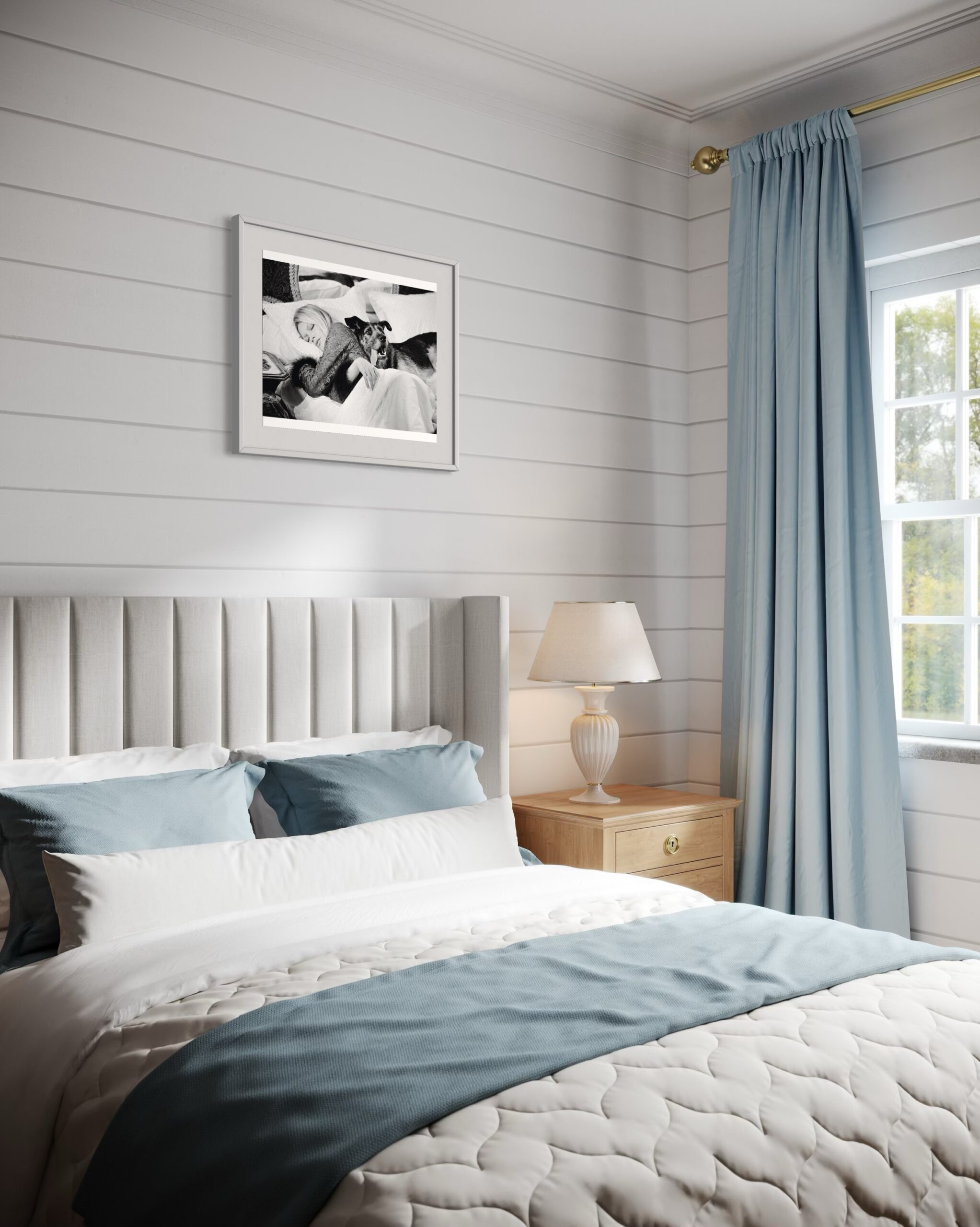 TO - Brigitte Bardot with Dog - Small - 3