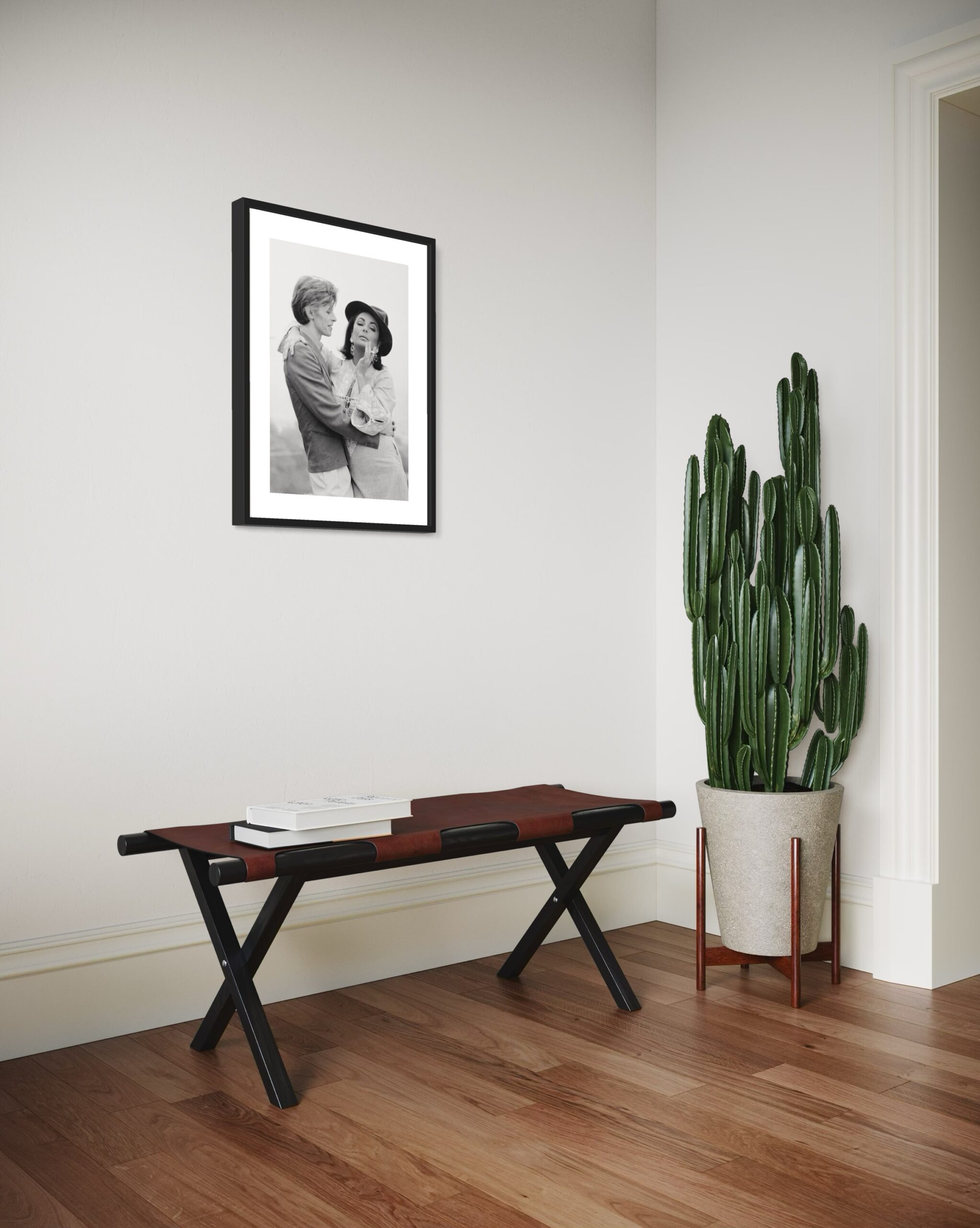 TO - David Bowie and Elizabeth Taylor, Beverly Hills - 3