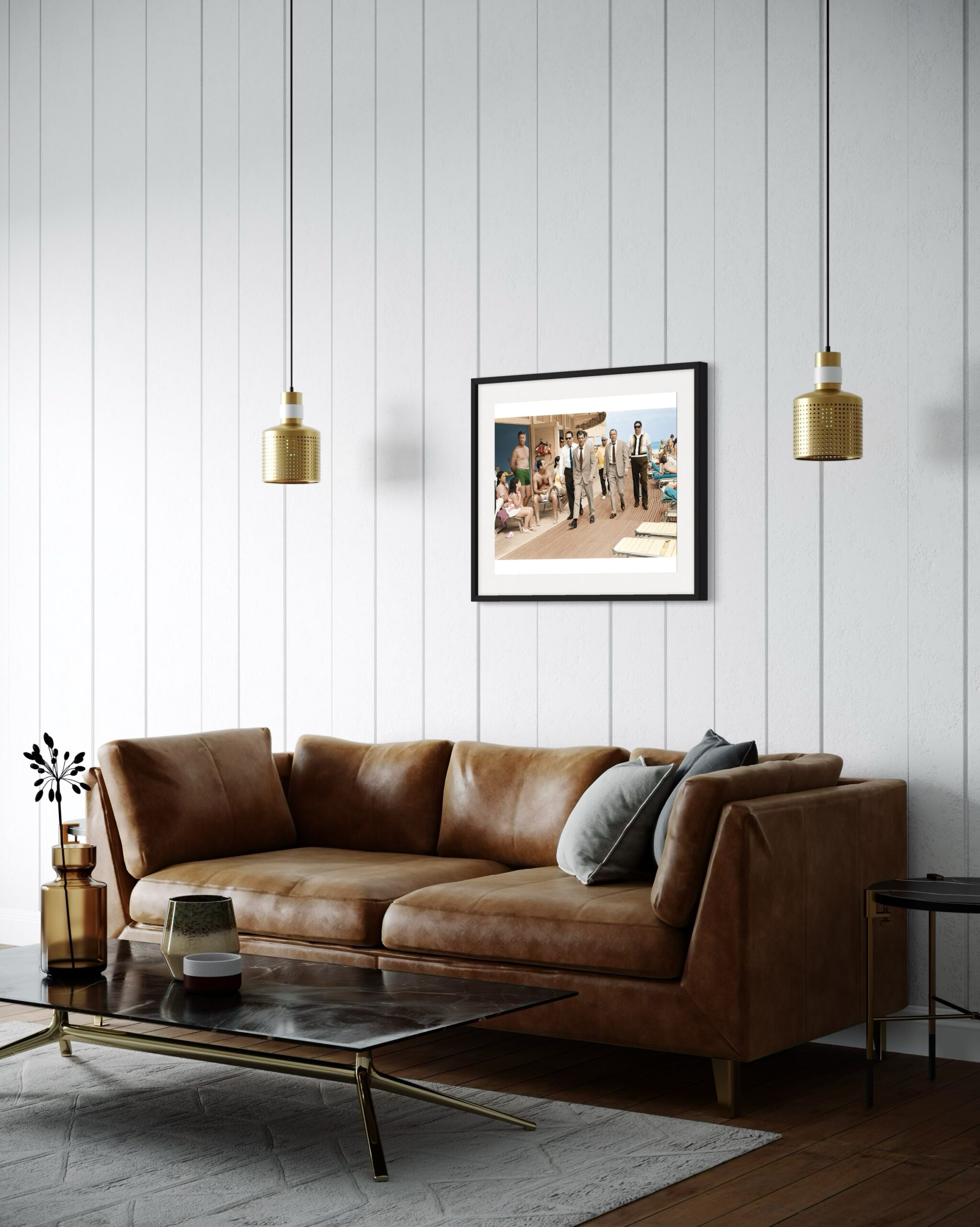 TO - Frank Sinatra on the Boardwalk – colourised - Small - 2