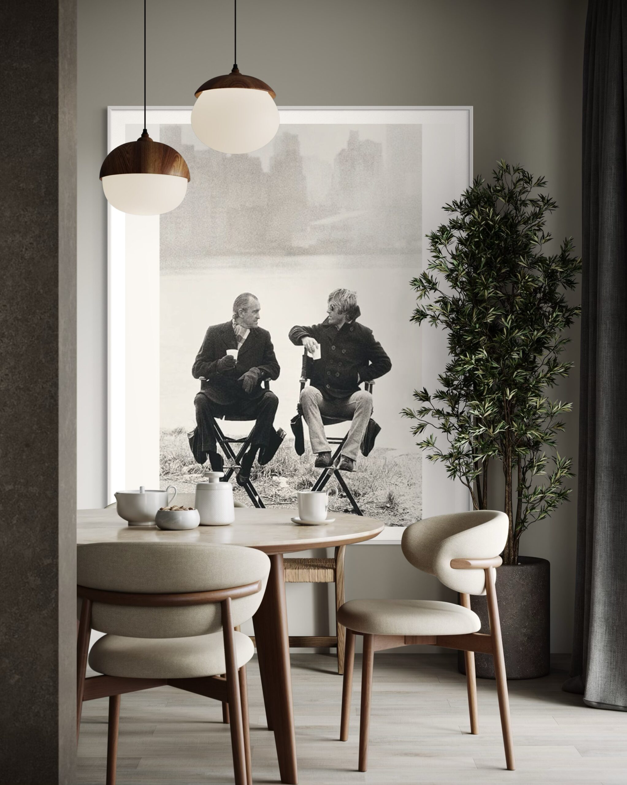 TO - Robert Redford with Richard Helms - large - 3